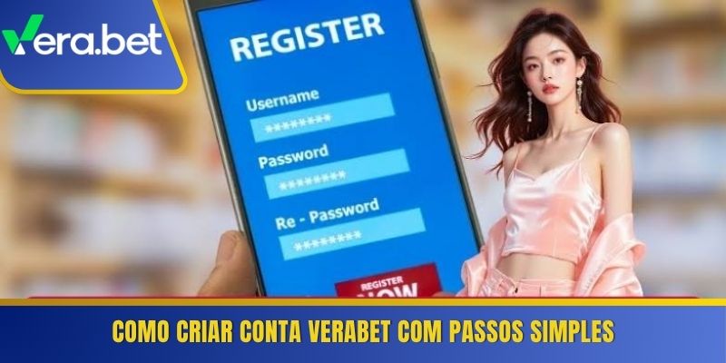 Como criar conta Verabet com passos simples