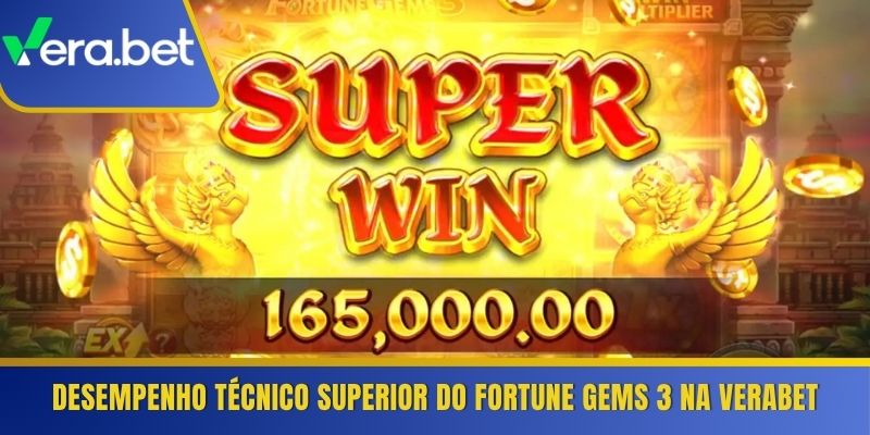 Desempenho técnico superior do Fortune Gems 3 na Verabet