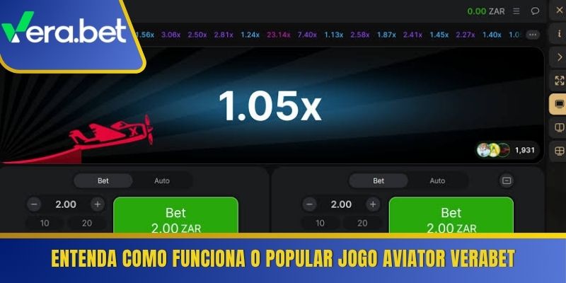 Entenda como funciona o popular jogo Aviator Verabet 