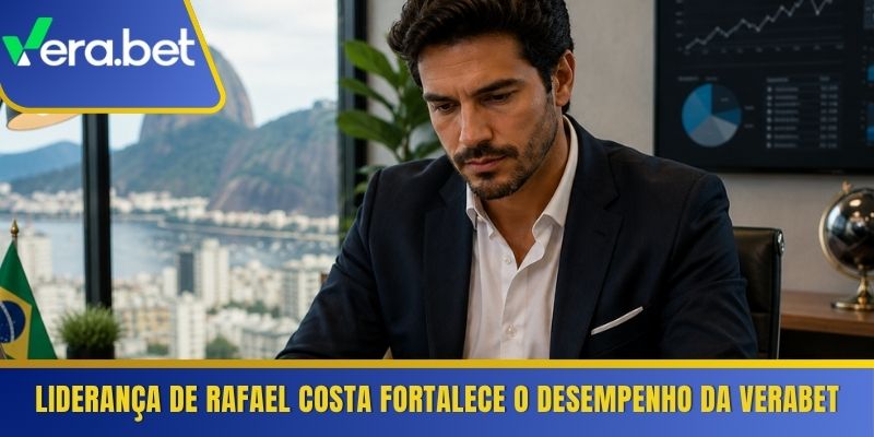 Liderança de Rafael Costa fortalece o desempenho da Verabet